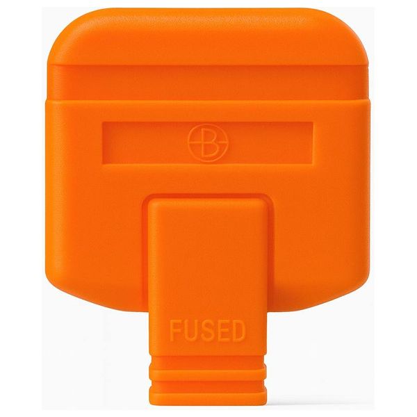 Lazord UK 3-Pin Plug with Fuse - White