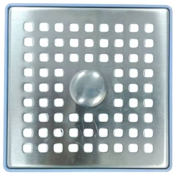  Lazord Square Floor Drain - Nickel Copper 