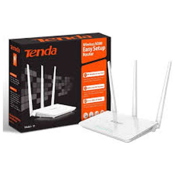 Tenda F3 – Wireless Router – White