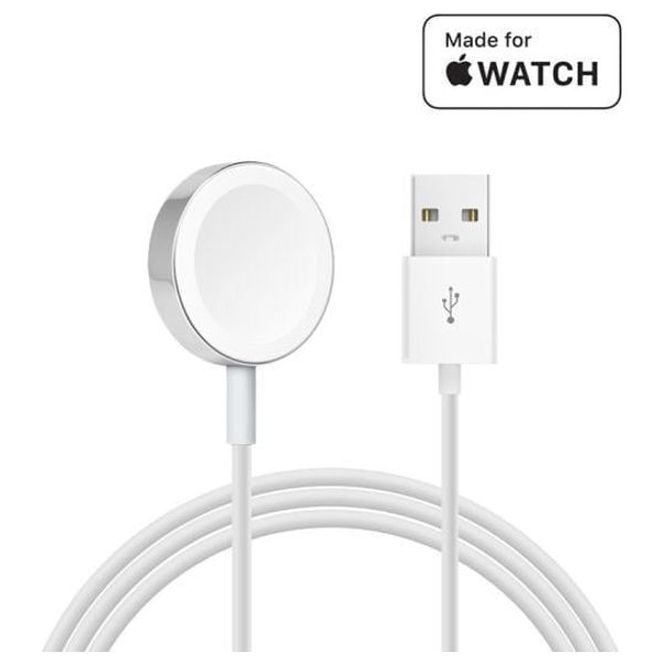 Apple MKLG2CH/A1570 - Magnetic MagSafe Smart Watch Charger - 1m - White