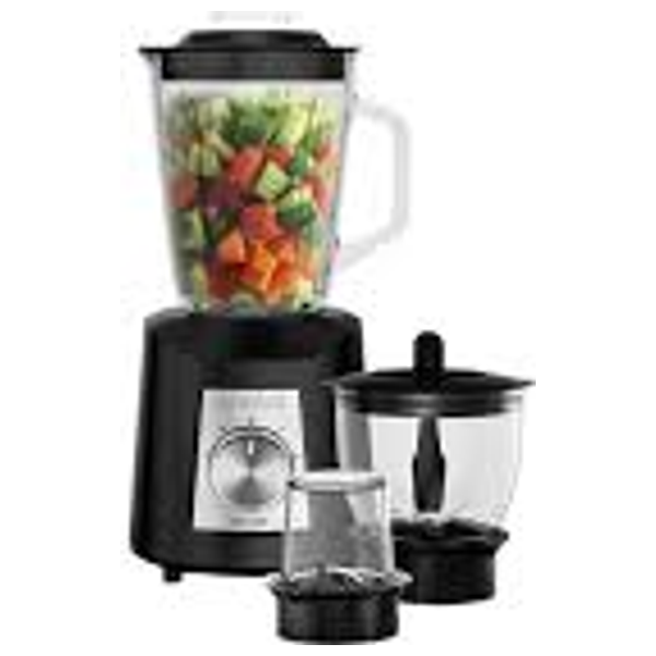  Newal BLD-6257 - Blender - 3 in 1 Multifunction - 600 W - 1.5 L Capacity - Black 