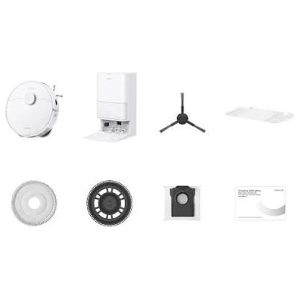  Dream D20-Ultra-White - Robot Vacuum and Mop - 13000 Pa Suction Power - White 