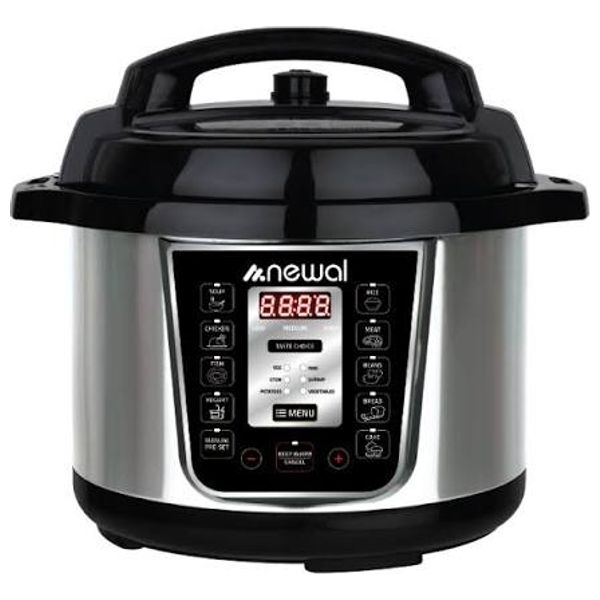  Newal EPC-1803 - Electric Pressure Cooker - 1000W - 6L - Black 