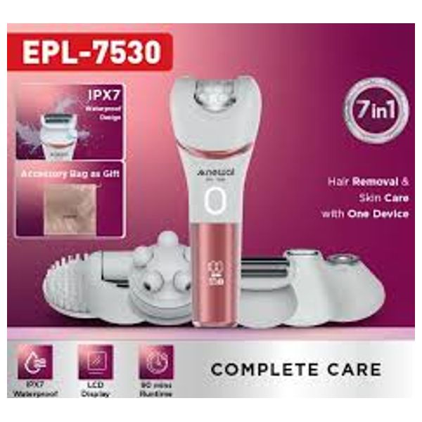  Newal EPL-7530 - 7-in-1 Personal Care and Hair Removal Device - White 