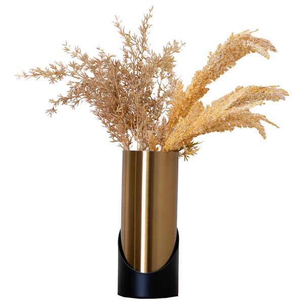  صدف مزهرية - D93A - ذهبي 