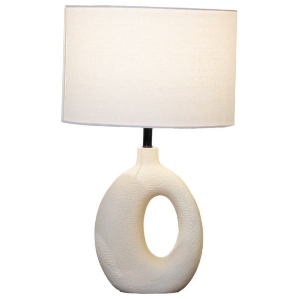  SADAF S429 - Table Lamp - Ceramic White 