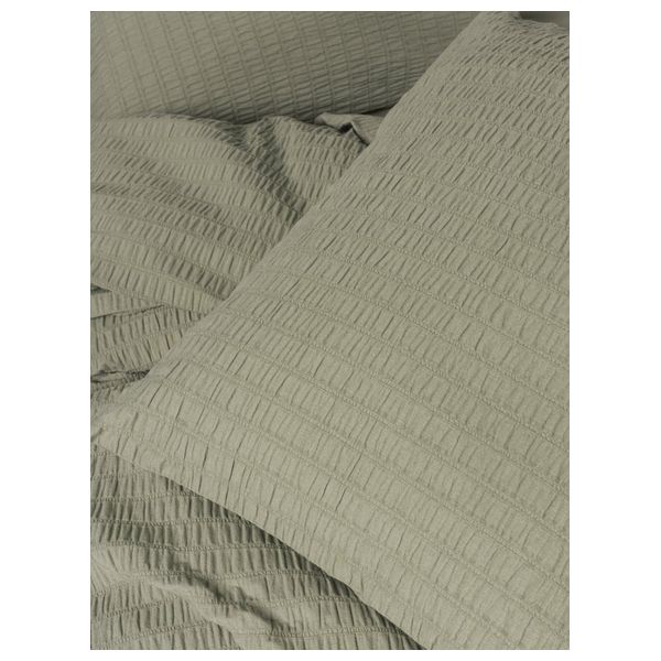  SADAF Comforter Cover Set, Double , 200 x 220cm - 6 Piece - Green 