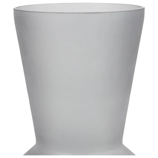  SADAF 15C - Minimalist Ceramic Decor Vase - White 