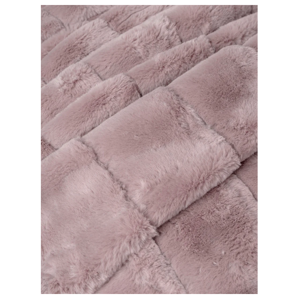 SADAF Comforter Cover Set, Double , 200 x 220cm - 5 Piece - Blush Pink