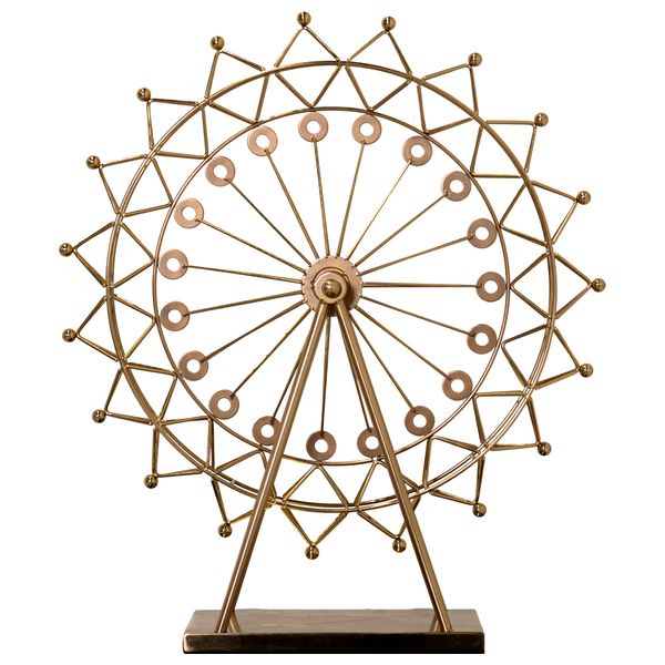  SADAF HT28-1 - Decorative Ferris Wheel - Nickel Copper 