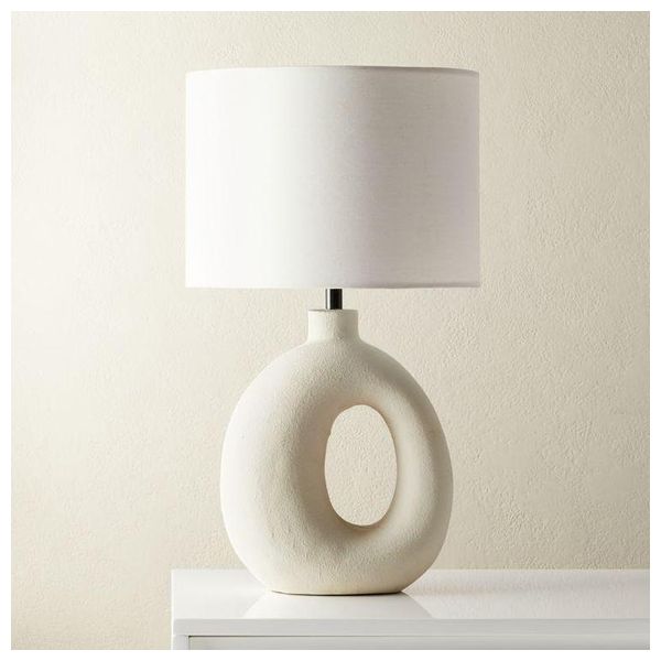  SADAF S429 - Table Lamp - Ceramic White 