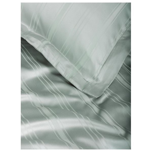  صدف طقم غطاء لحاف مزدوج 220 × 200 سم - 6 قطع - نعناع 