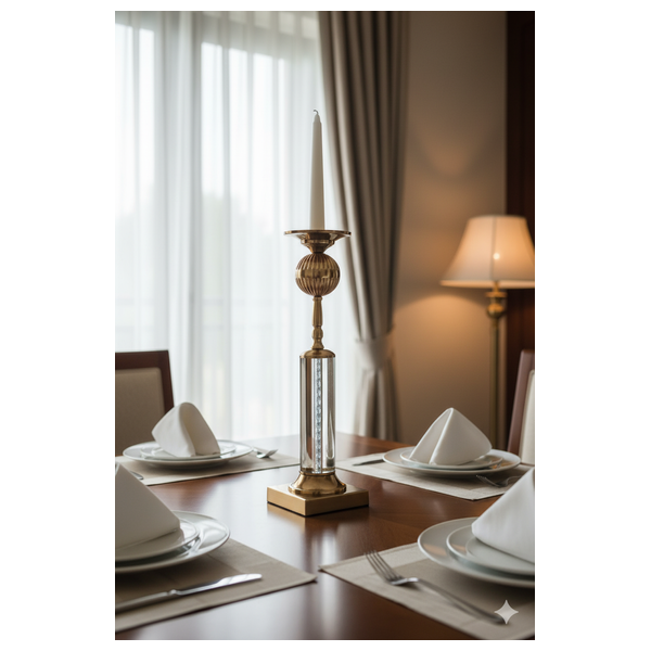  SADAF T923 - Candlestick Holder - Nickel Copper 