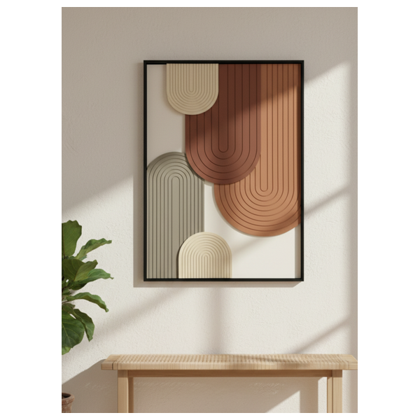 صدف لوحة فنية - T-13 - 180x120 سم