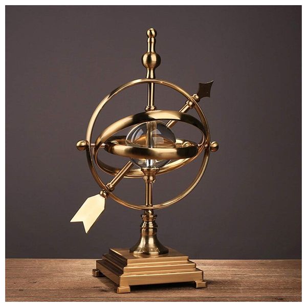  صدف كرة أرميلية مع كرة بلورية - D601 - برونزي 