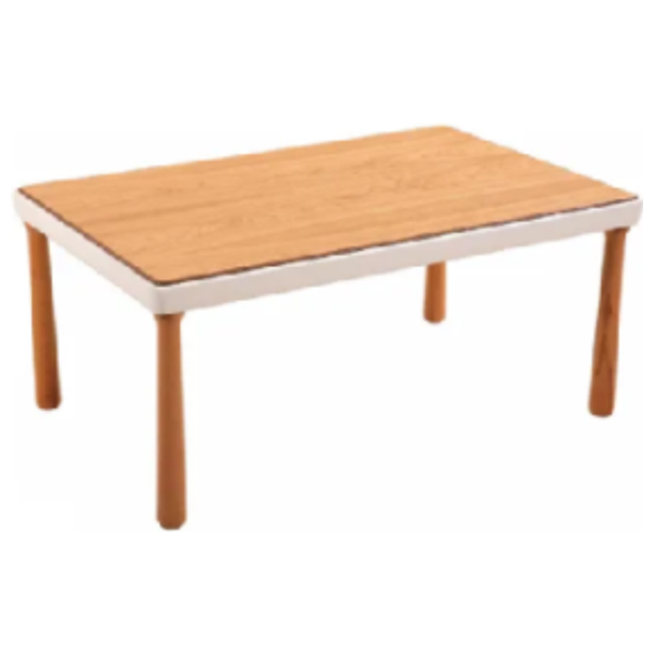  صدف طاولة قهوة وطاولة ميلان 1+1 المتشابكة - خشب 