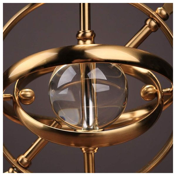  صدف كرة أرميلية مع كرة بلورية - D601 - برونزي 