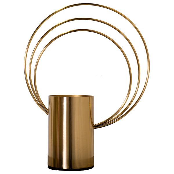  صدف مزهرية - D646A - ذهبي 