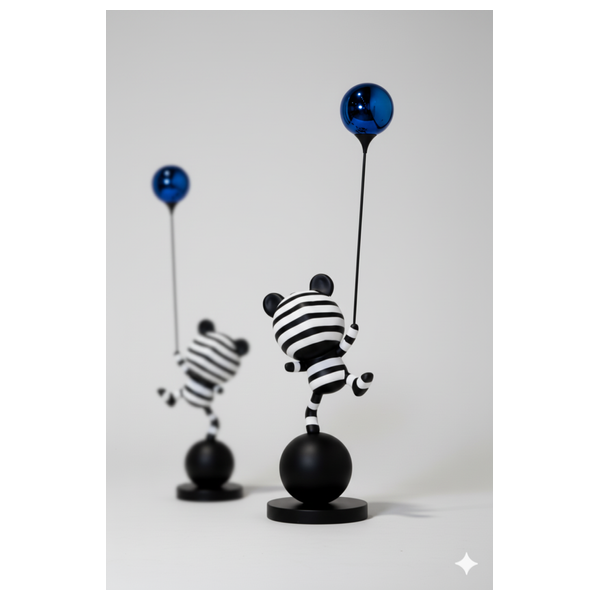  SADAF Shell Ornament with Hanging Ball - HT279-1 