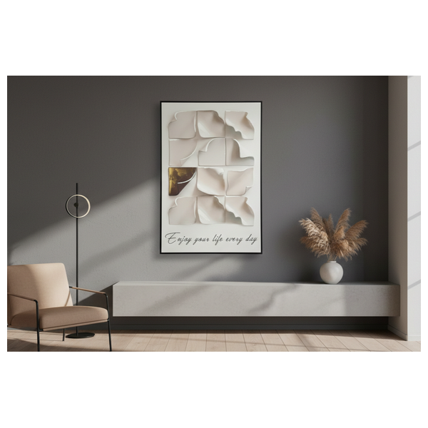  صدف لوحة فنية - CHS 08 - 80x120 سم 