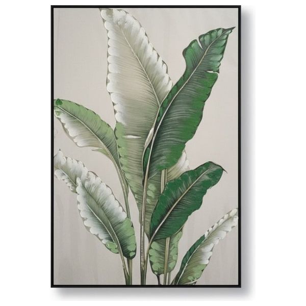 Sadaf CHB 04 - Art Painting - Forest Green