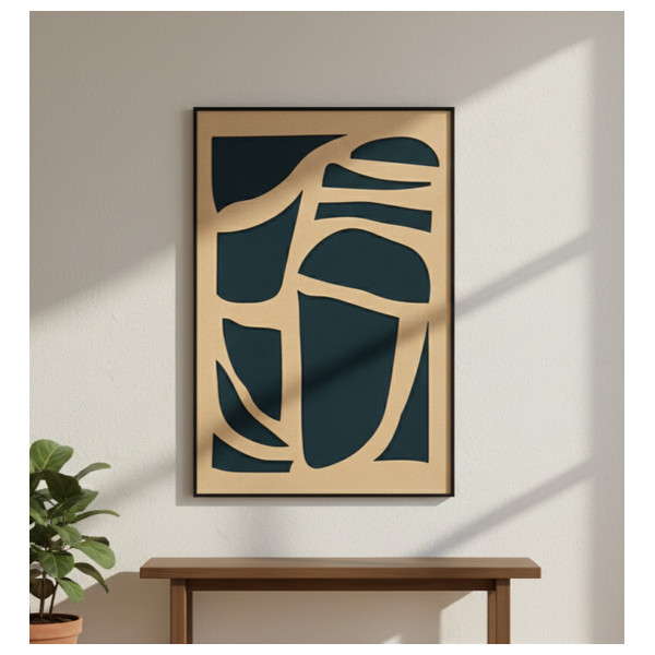  SADAF T-03 - Art Painting - 80x120cm 