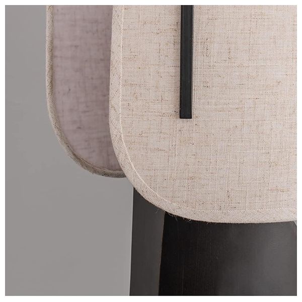  صدف مصباح الطاولة - S367 - اسود 