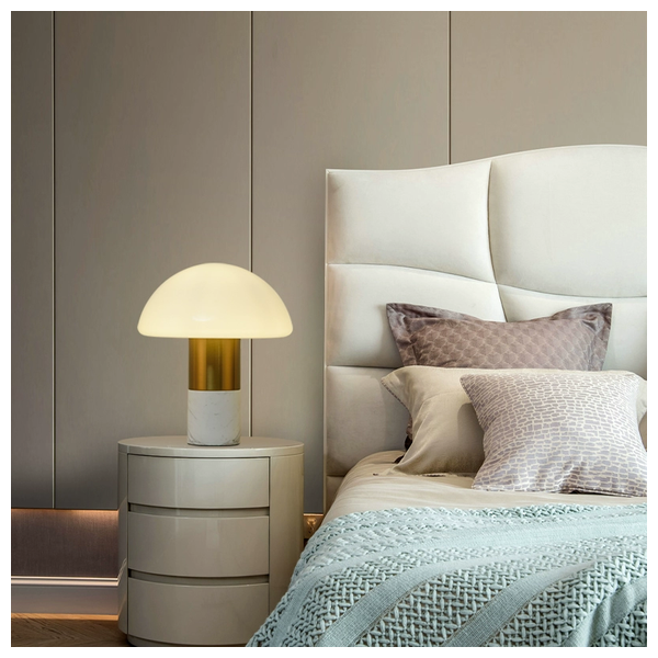  SADAF S183 - Table Lamp - Pearl White 