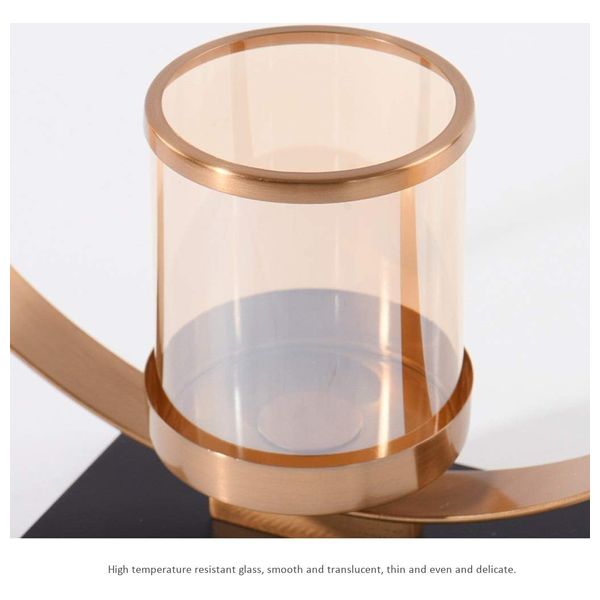  SADAF D125A - Candle Lantern - Bronze 