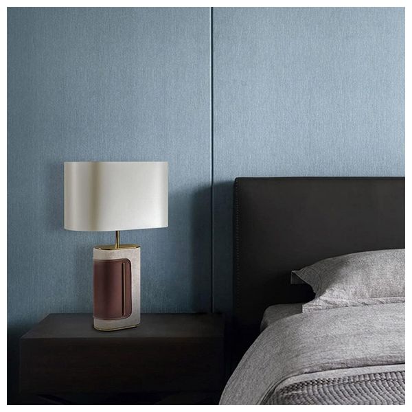  SADAF PU007 - Table Lamp - Brown 