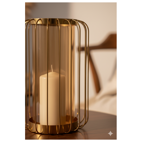  SADAF D633A - Decor Vessel - Bronze 