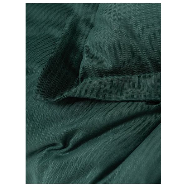  صدف طقم غطاء لحاف مزدوج 220 × 200 سم - 4 قطع - زيتوني 