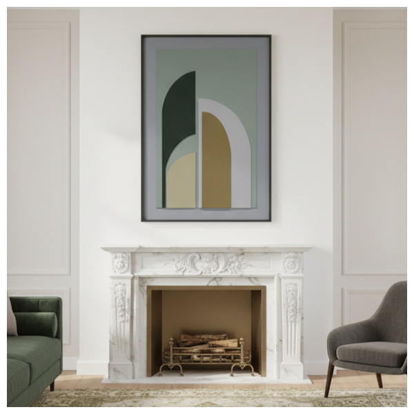 صدف لوحة فنية - T-11 - 180x120 سم