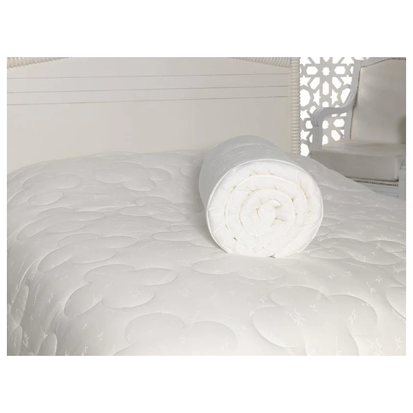  صدف طقم لحاف مزدوج 215× 195سم - 3 قطع - ابيض 