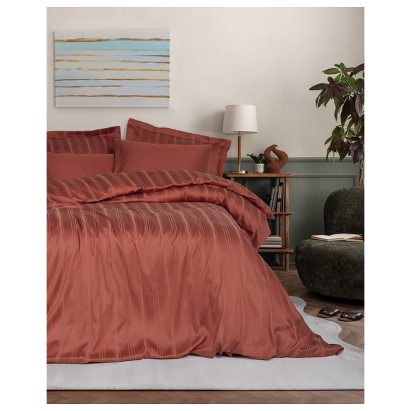  صدف طقم غطاء لحاف مزدوج 220 × 200 سم - 6 قطع - طوبي 