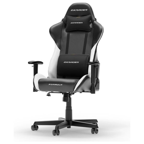  كرسي ألعاب كيم ون - مسند ظهر قابل للإمالة حتى 135 درجة - حجم ثابت ومقاعد واسعة - اسود 