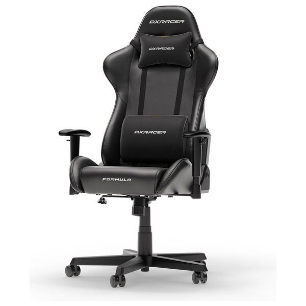  كرسي ألعاب كيم ون - مسند ظهر قابل للإمالة حتى 135 درجة - حجم ثابت ومقاعد واسعة - اسود 