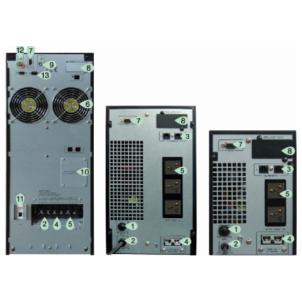  Maxma 2KV - UPS - Black 