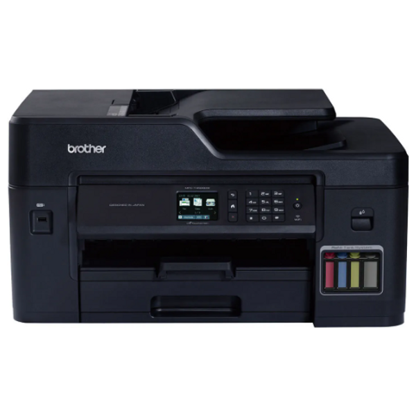 طابعة برذز نافثة للحبر الكل في واحد ملونة - MFC-T4500DW A3 - سرعة الطباعة: 22/20 صورة في الدقيقة - اسود