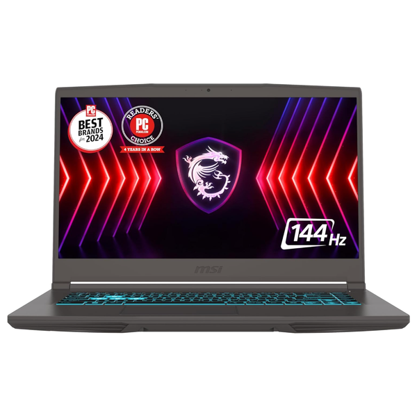  MSI Laptop 15.6-Inch - THIN A15 B7466 - Ryzen 5-7535HS - 8GB/512GB SSD - RTX 4050 6G - Win11 