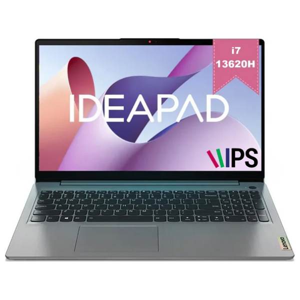  لابتوب لينوفو 15.6-انج - IdeaPad Slim 3 - Core i7-13620H - كرت شاشة مدمج - دوز - 16 كيكابايت/512كيكبايتSSD 