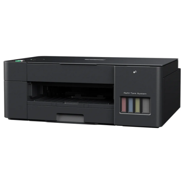 طابعة برذز نافثة للحبر الكل في واحد ملونة - MFC-T220DW - دقة تصل إلى ١٢٠٠ × ٦٠٠٠ نقطة في انج - يو اس بي - اسود