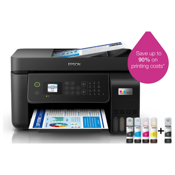 Epson L5290 - Color Inkjet All-in-One Printer - Wifi - Black