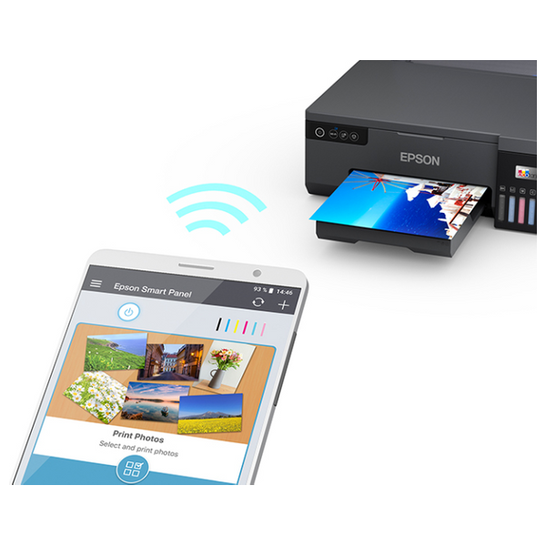 Epson L8050 - Color Inkjet Printer - Wifi - Black
