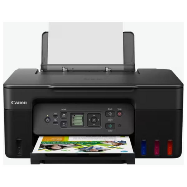 طابعة كانون نافثة للحبر الكل في واحد ملونة - PIXMA G3470 - واي فاي - اسود