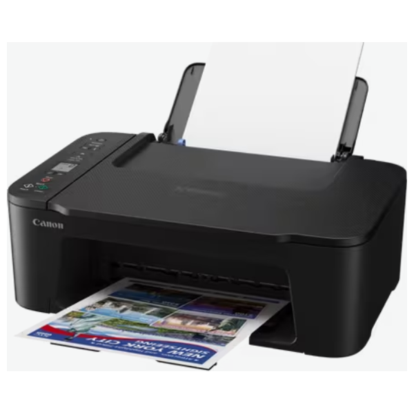 طابعة كانون  TS3640- متكاملة 3 في 1 - واي فاي - سرعة طباعة 7.7 ipm - شاشة LCD أحادية مقاس 3.8 سم - اسود