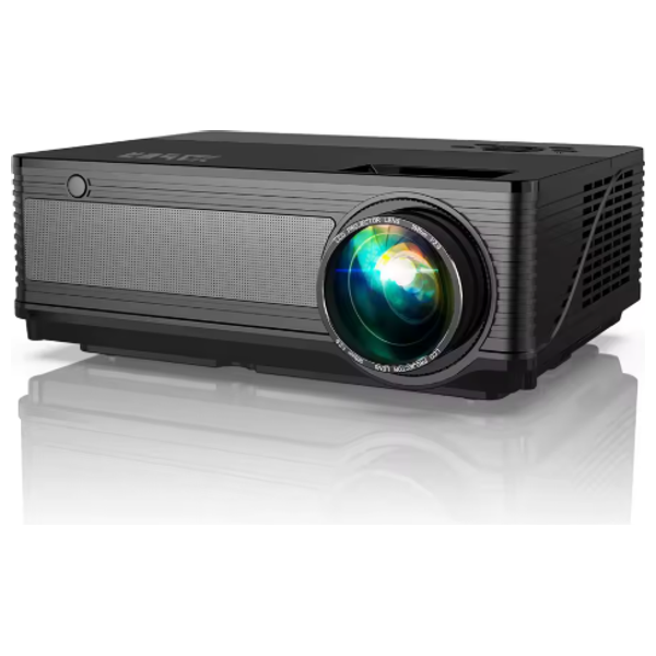 بروجكتر يابر Y21 - دقة 1920x1080 (HD) مع نسبة عرض إلى ارتفاع 16:9 - أوضاع الفيديو 720p، 1080i، 1080p/60 - أسود