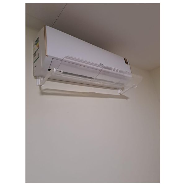  Wheatforms AC-5002 - Split Air Conditioner Air Deflector - Transparent 