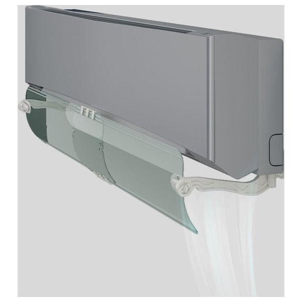  Wheatforms AC-5002 - Split Air Conditioner Air Deflector - Transparent 