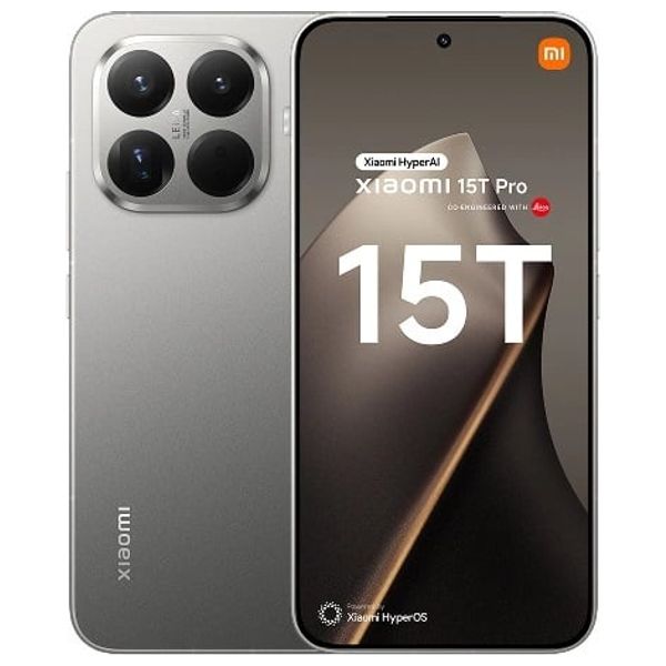 شاومي 15T برو - دبل سيم - 6.83 انج 144 هيرتز اموليد - ميدياتك دايمنسيتي 9400+ (3nm) - بحجم بطارية 5500 مللي امبير 